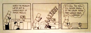 Dilbert and the copier
