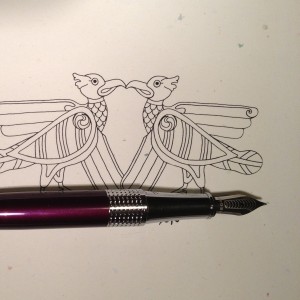 Purple Fountain Pen!