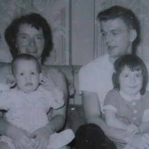 Mom, Mike, Dad, Me